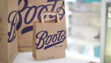 The move comes after the introduction of non-bleached paper bags at checkouts (pictured). Image: Boots UK